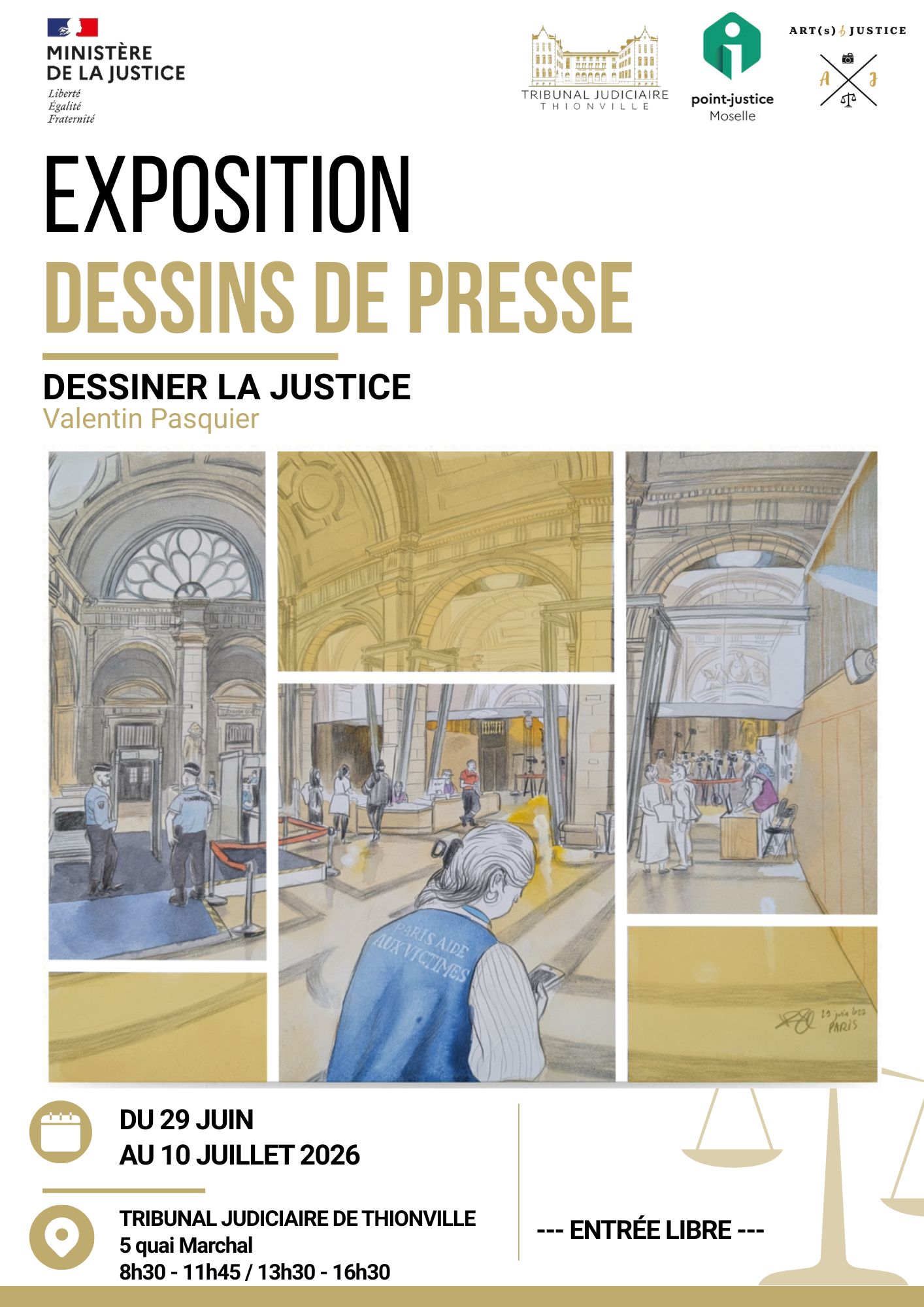 EXPOSITION DESSINS DE PRESSE